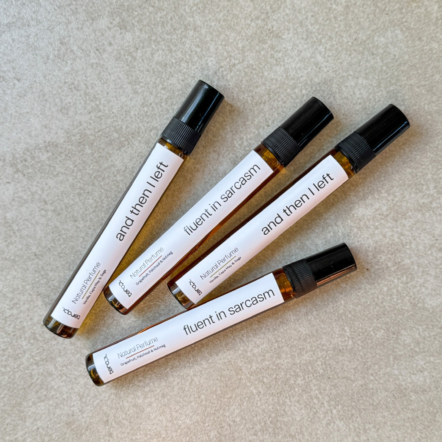 Mini Natural Botanical Perfumes
